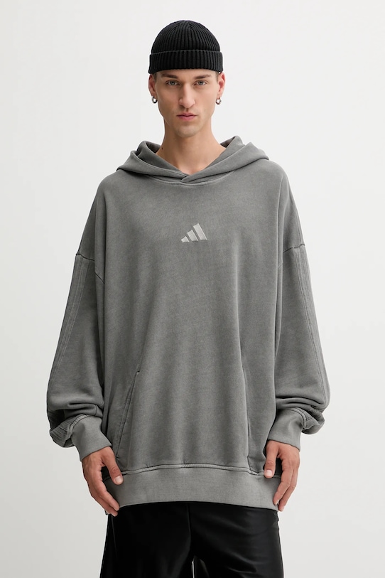 

Хлопковая толстовка ALL SZN Adidas, серый