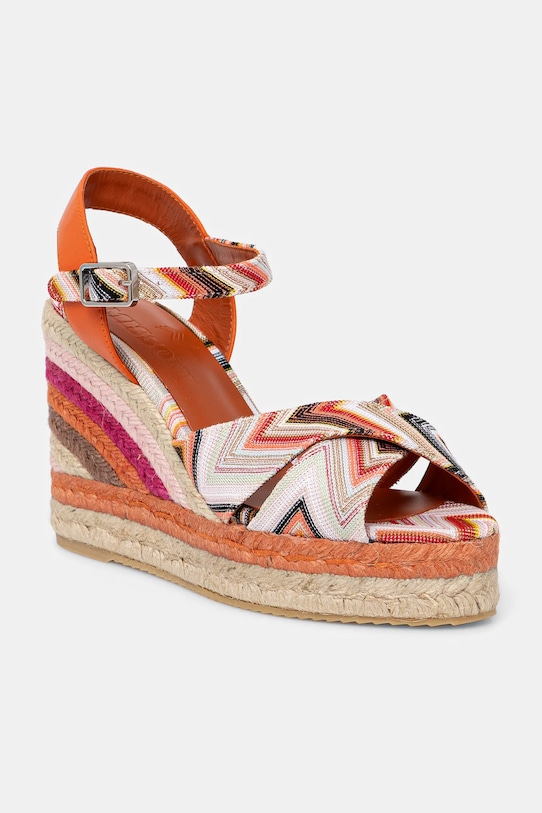 Сандалии Carmen Missoni, мультиколор