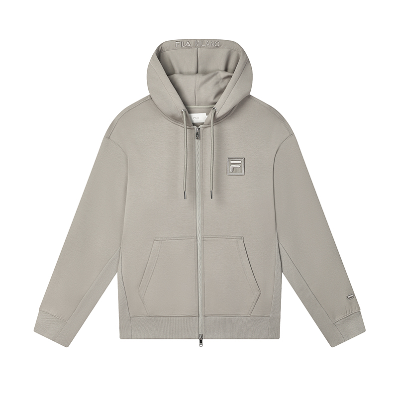 

FILA Свитшот мужской коричневый умбра серый