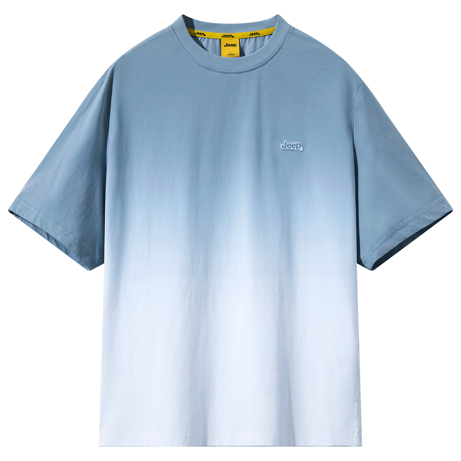 

Футболка Unisex Crew Neck Moderate Straight Fit Jeep, серый синий