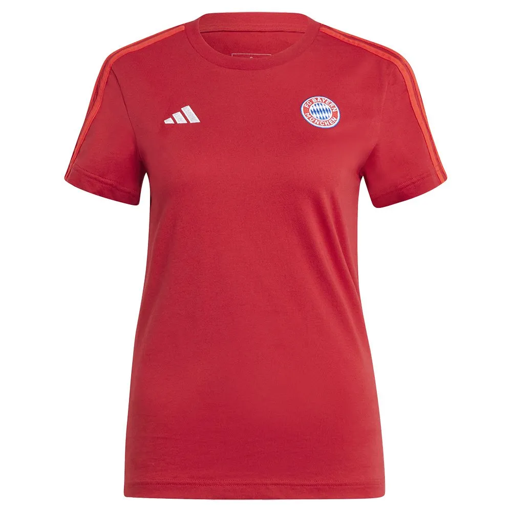 

Футболка с коротким рукавом adidas FC Bayern Munich 24/25 3 Stripes, красный