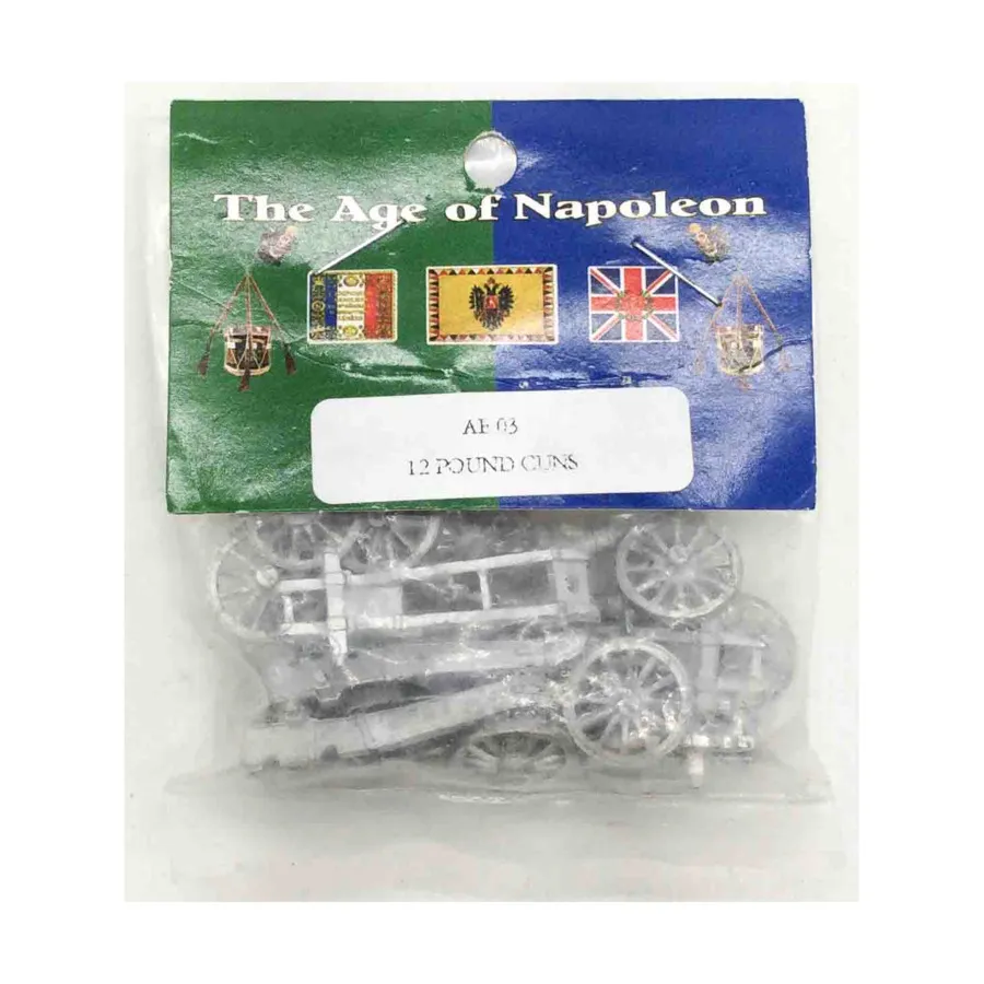 

12-фунтовые ружья, Age of Napoleon - Austrian - Equipment (15mm) (Blue Moon)