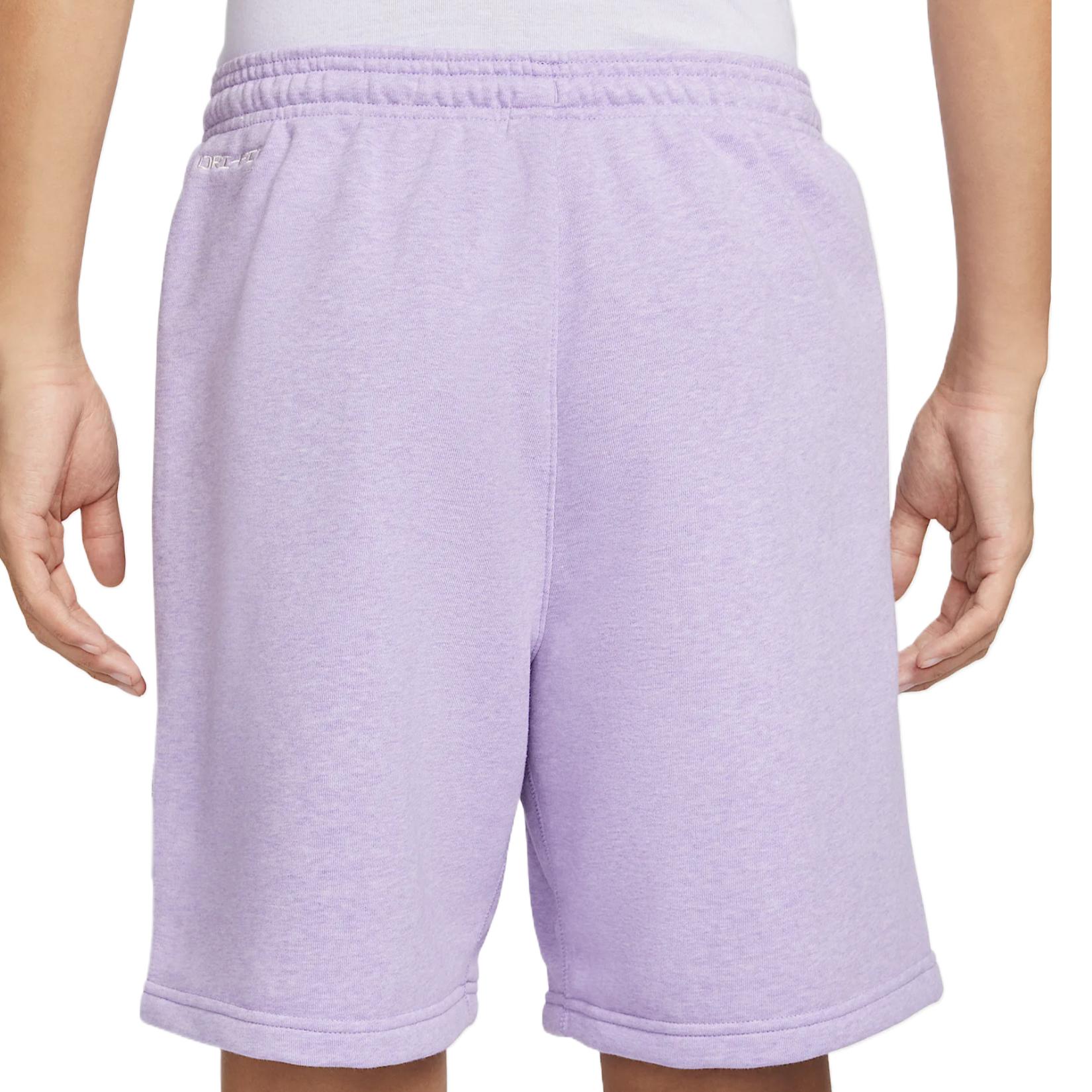 Nike Мужские баскетбольные шорты dri fit standard issue hydrangea purple/coloring/delicate ivory white — фото 3