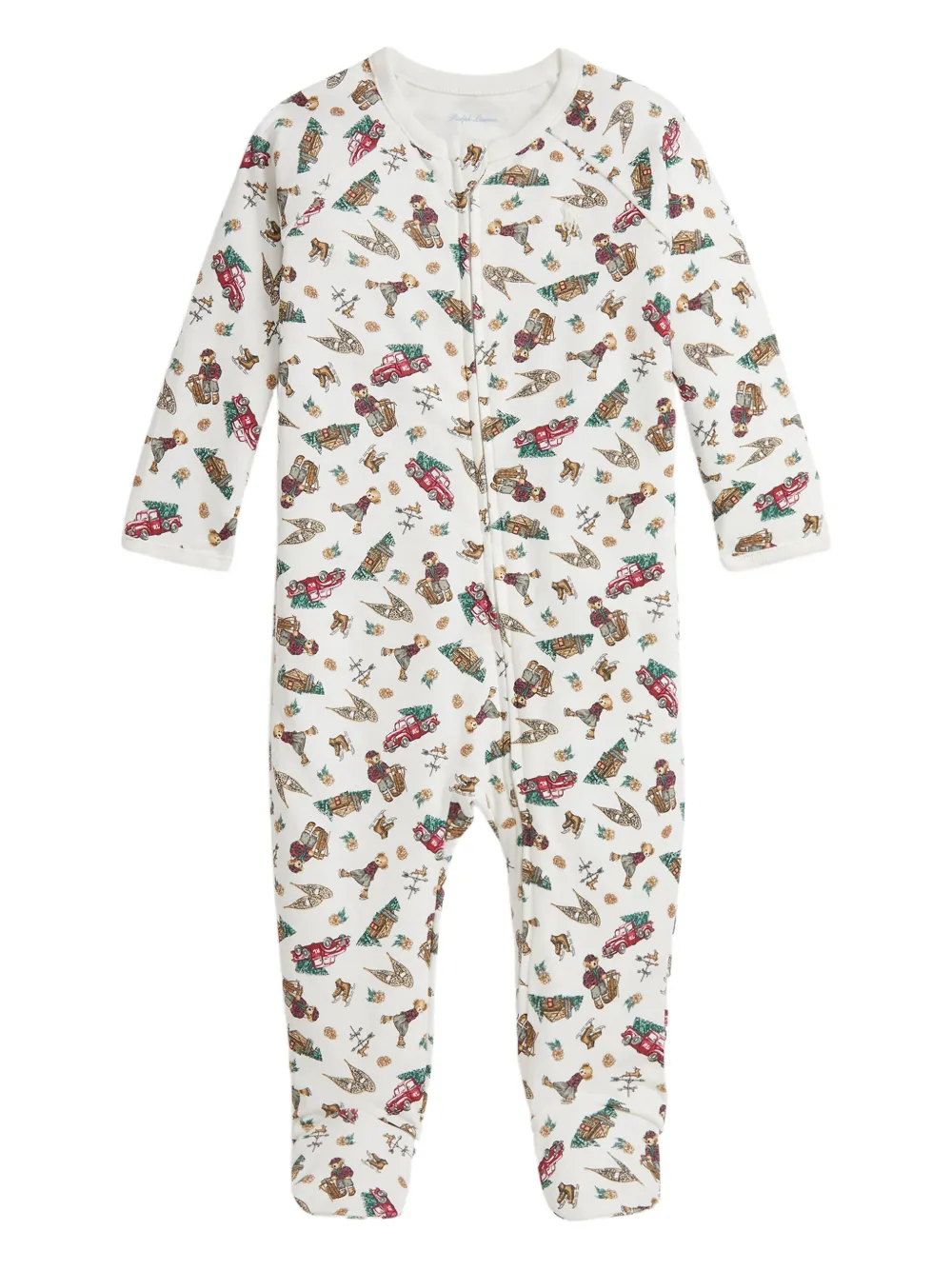 

Пижама Polo Bear Polo Ralph Lauren Kids, белый