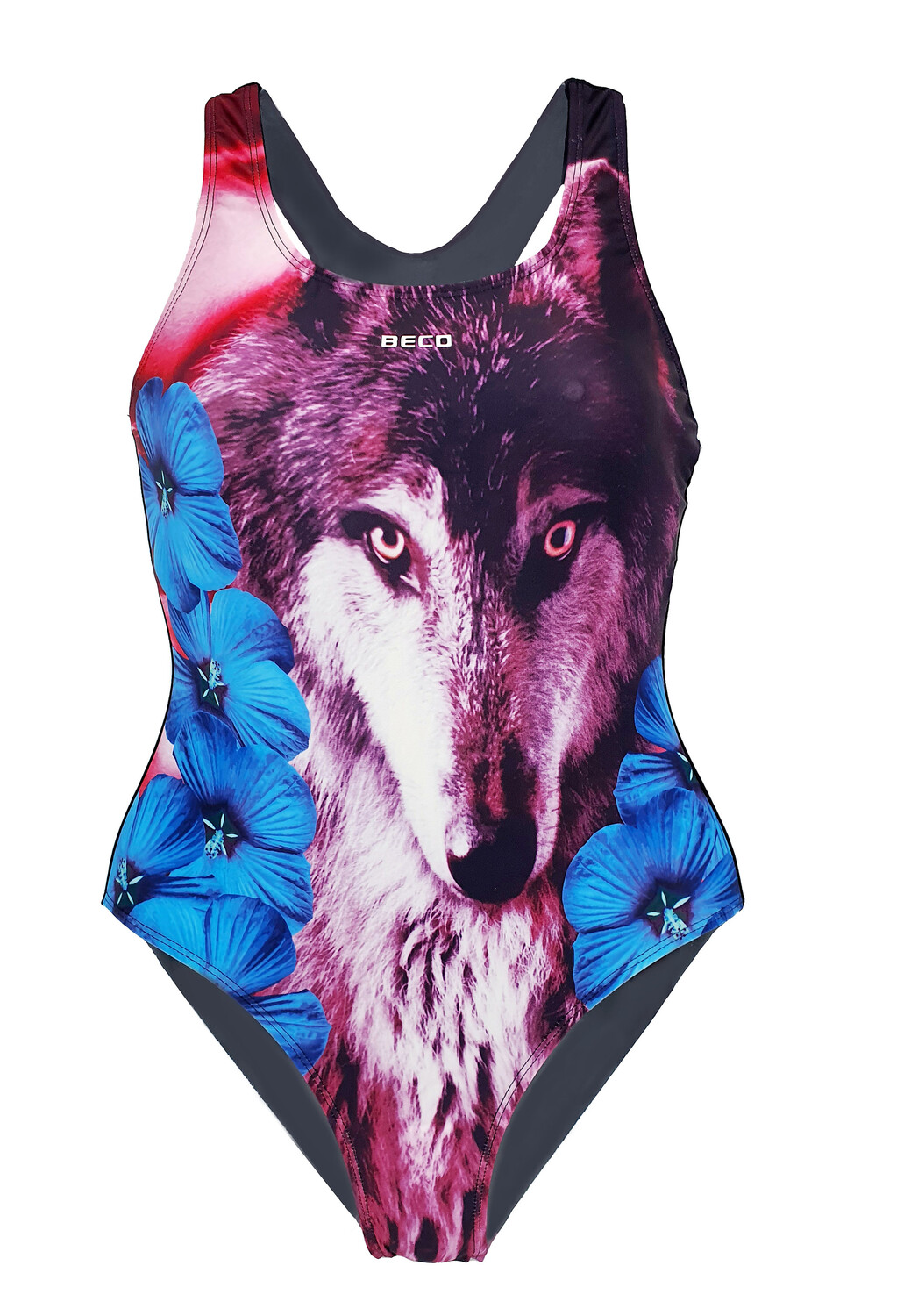 

Купальник BECO the world of aquasports Maxpower Swimsuit, цвет schwarz bunt