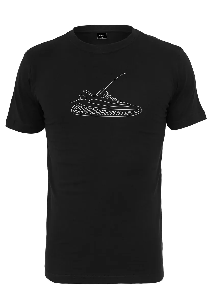 

Рубашка с короткими рукавами Mister Tee "Mister Tee Men's One Line Sneaker Tee" Mistertee, черный