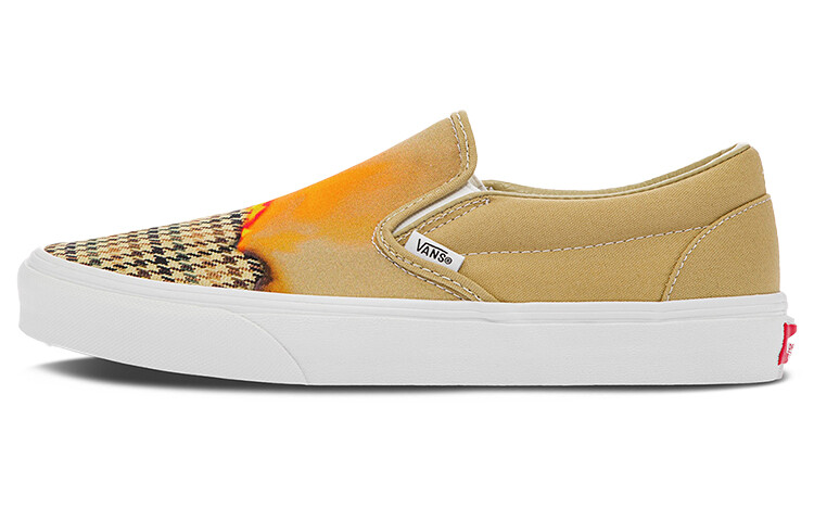 

Кроссовки Vans Slip-on Low Tops Casual Shoe Unisex Brown Yellow