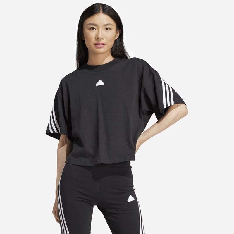 

Женская футболка Future Icons 3 полоски Adidas, белый