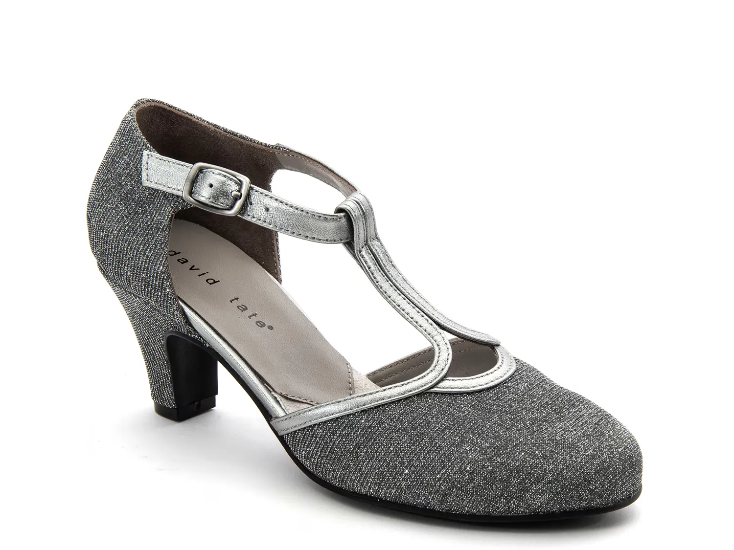 Туфли Fancy Pump David Tate, цвет pewter