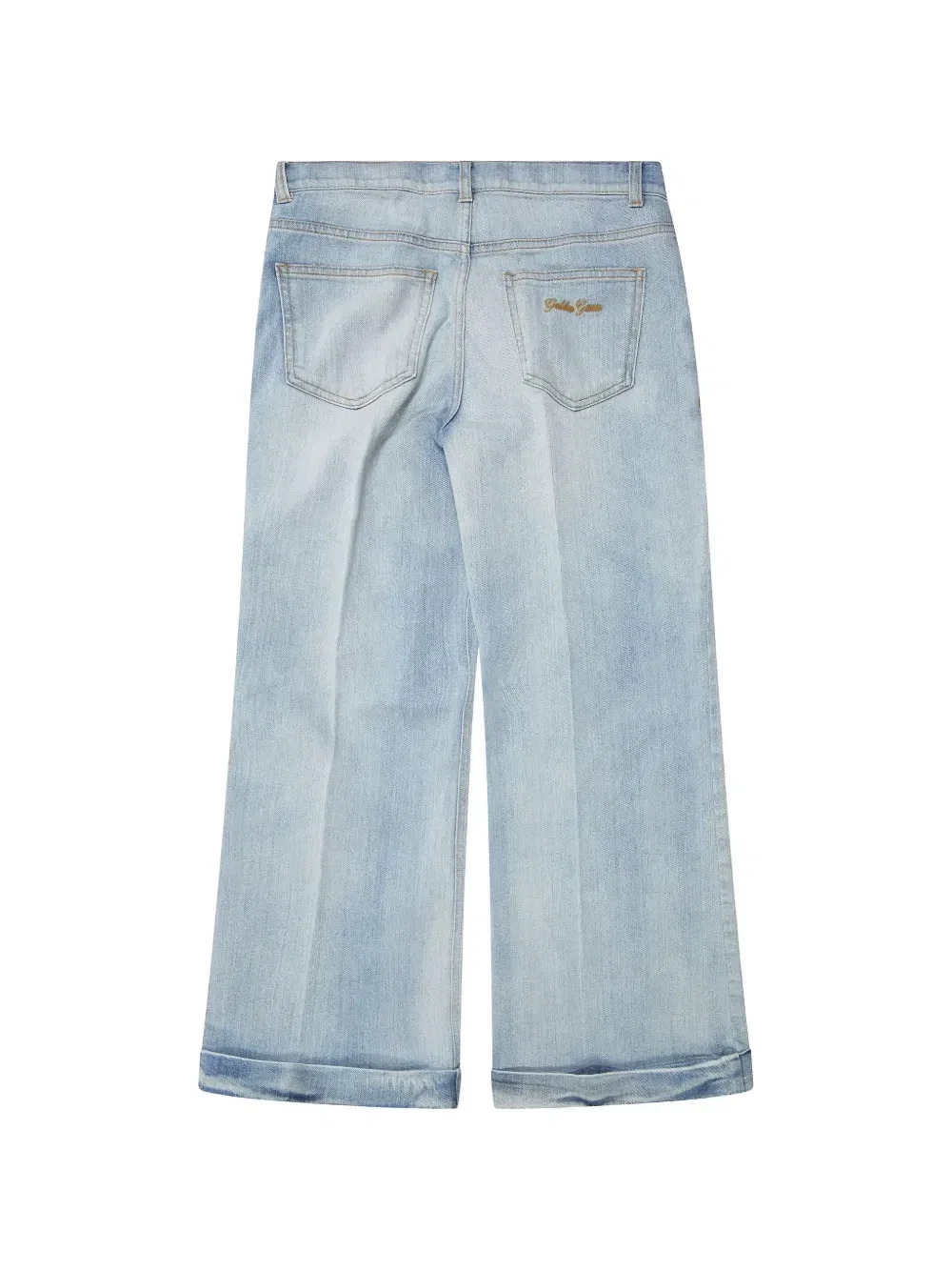 Джинсы bootcut Golden Goose Kids, синий — фото 2