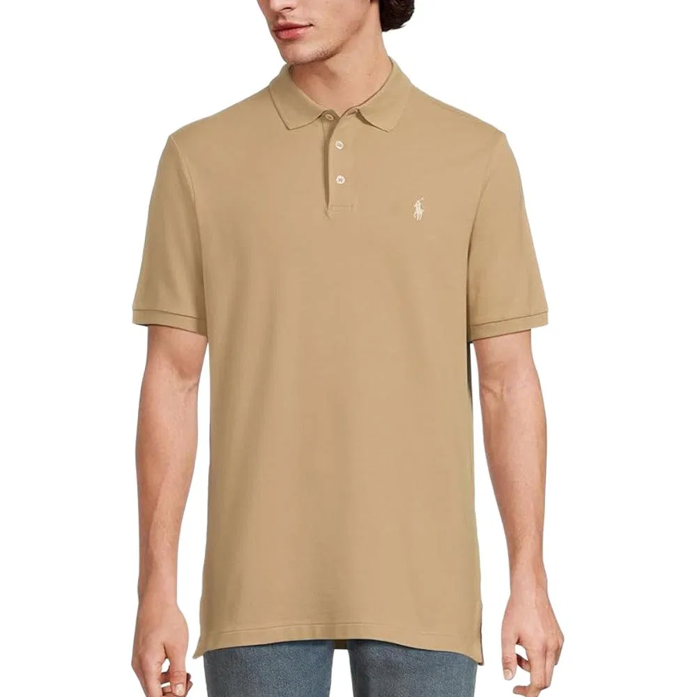 Поло-рубашка классическая мужская Polo Ralph Lauren коричневый
