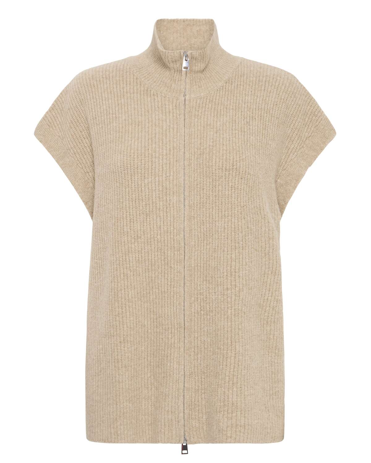 

ICHI Жилет 'IHDucie' в крапчатом бежевом цвете