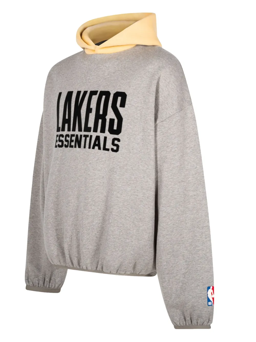 Худи Essentials Lakers FEAR OF GOD ESSENTIALS, серый — фото 3