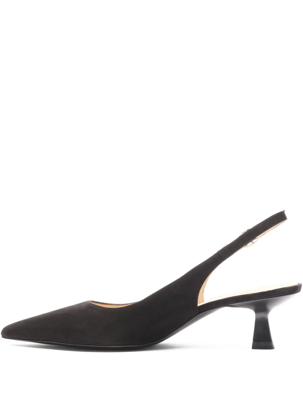 Туфли Stuart Sculpt 50 с заостренным носком Stuart Weitzman, черный