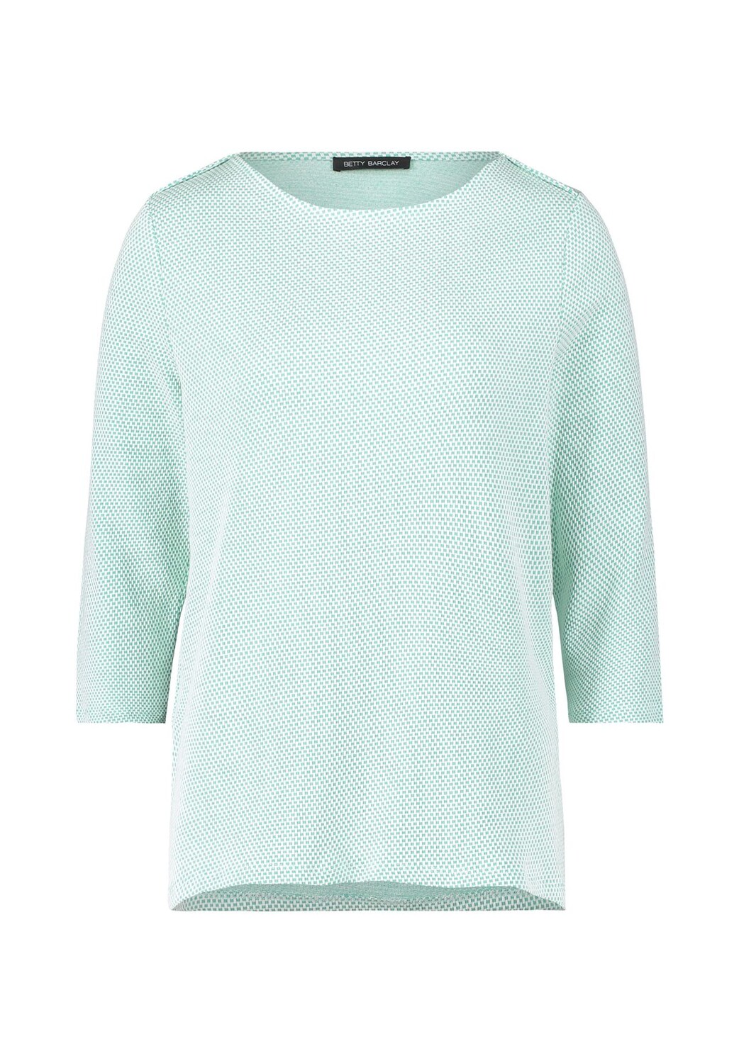 

Толстовка с широким вырезом BETTY BARCLAY, цвет Green Cream