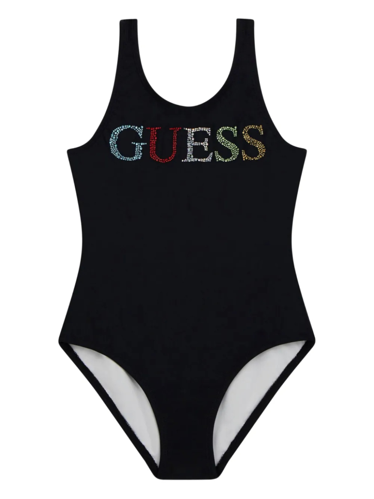 

Купальник с заклепками guess kids, черный