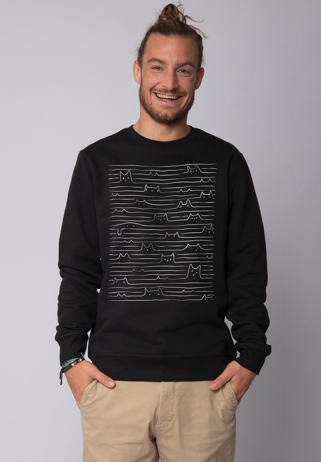 

Толстовка CATS watapparel, черный