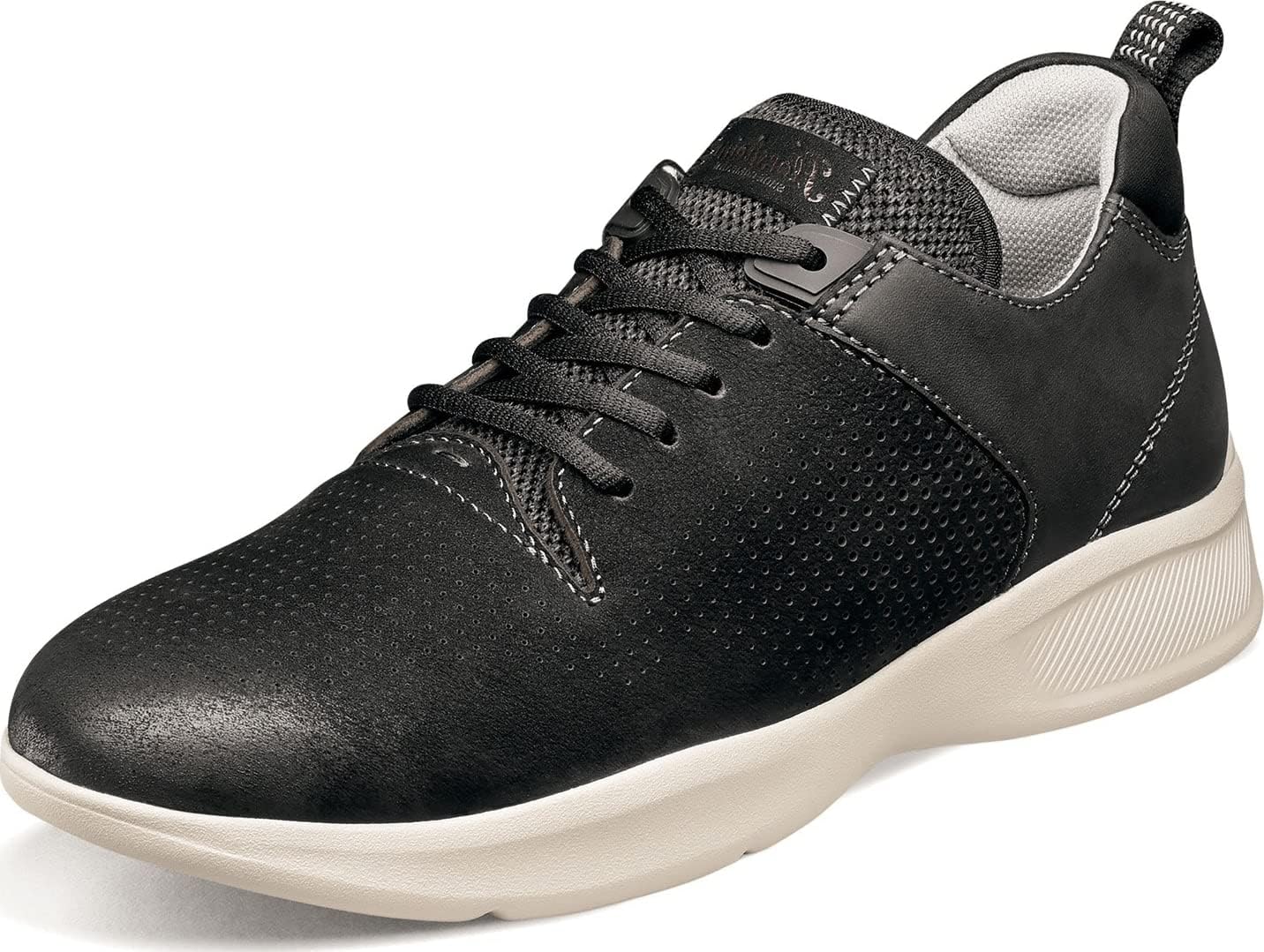 Мужские кроссовки Florsheim Studio Perf Toe с шнуровкой, черный