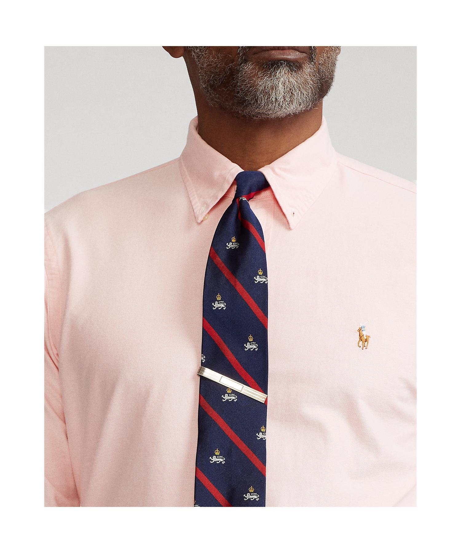 Знаменитая рубашка Оксфорд Polo Ralph Lauren, 650 Pink — фото 3