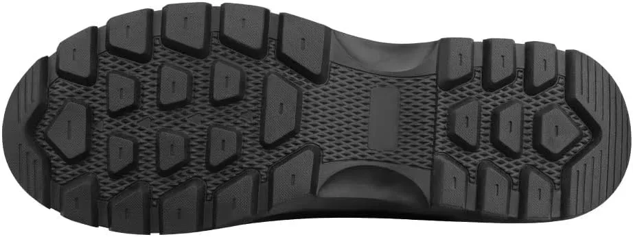 

Мужские тактические ботинки QUNLON, 8 дюймов, рабочие ботинки, легкие военные ботинки, кожаные уличные ботинки, водонепроницаемые походные ботинки с боковой молнией, черные/песочные, черный