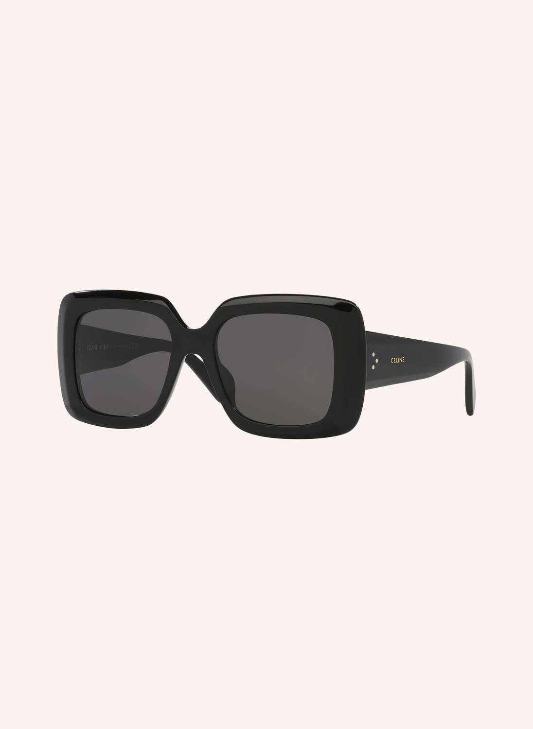 

Солнцезащитные очки cl000423 bold 3 точки CELINE, черный/серый