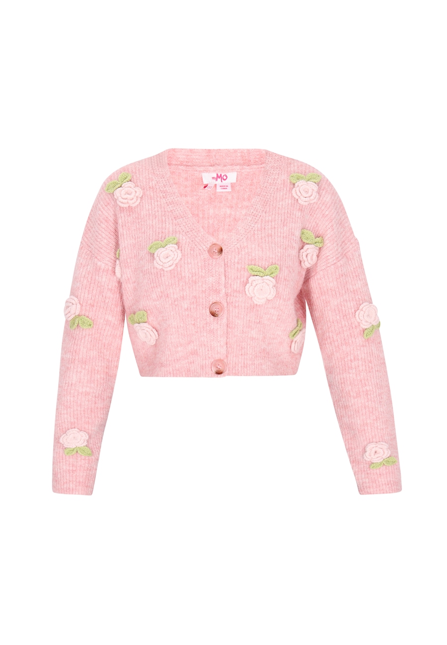 

Вязаный кардиган MYMO, розовый/пастельно-розовый