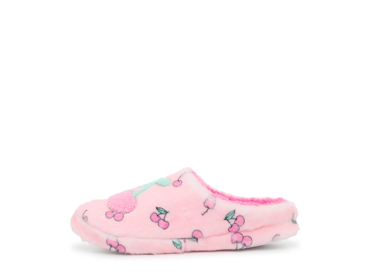 Тапочки OMG Accessories Cherry Plush Slipper - Kids', светло-розовый — фото 3