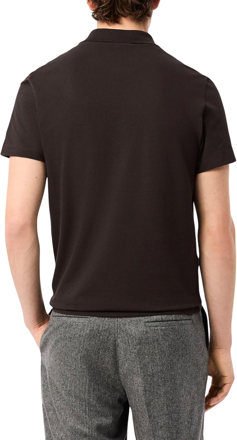 Lacoste мужская поло Regular Fit из хлопкового микса, Port — фото 3