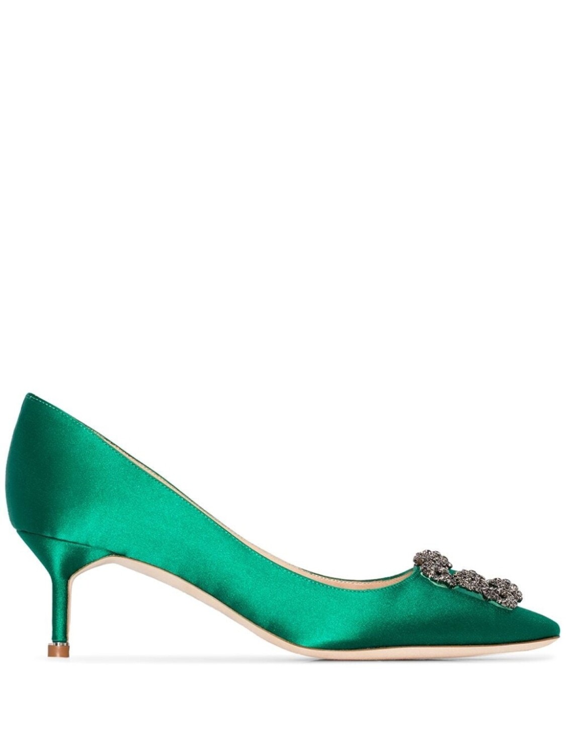 

Manolo Blahnik туфли-лодочки Hangisi 50, зеленый