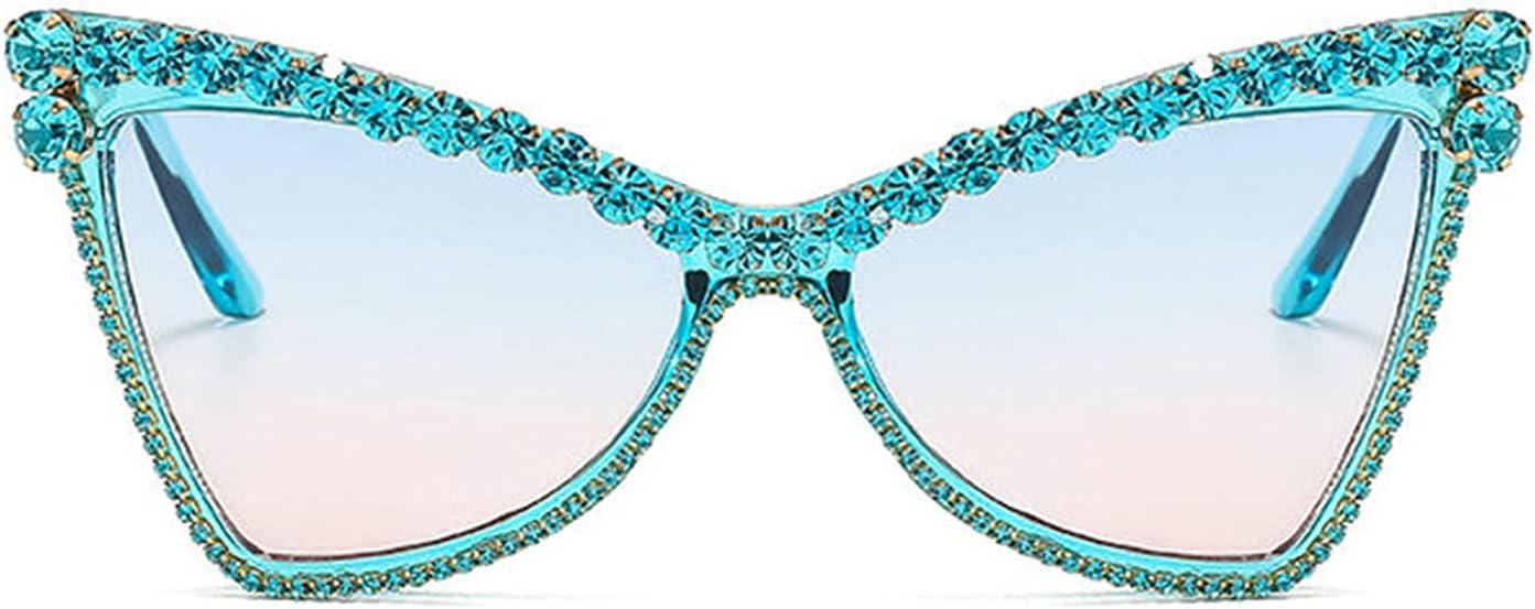 

Солнцезащитные очки Willochra Diamond Cat Eye для женщин, с бриллиантами и стразами, большие солнцезащитные очки для мужчин, 2021 год, ретро-очки, винтажные, с защитой от УФ-излучения UV400, Blue