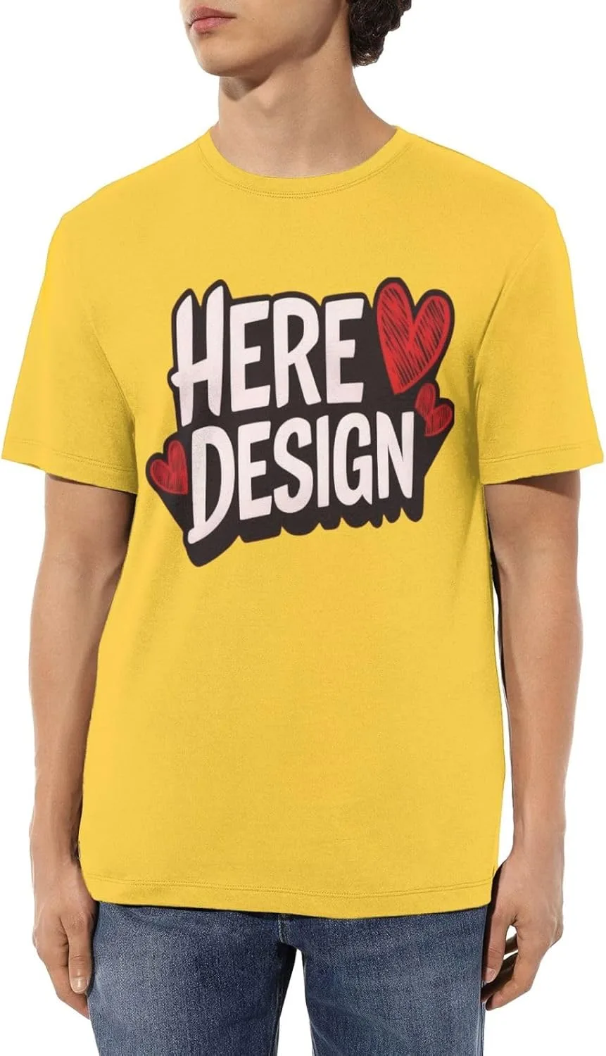Футболка Custom Purified Cotton с индивидуальным принтом, Unisex