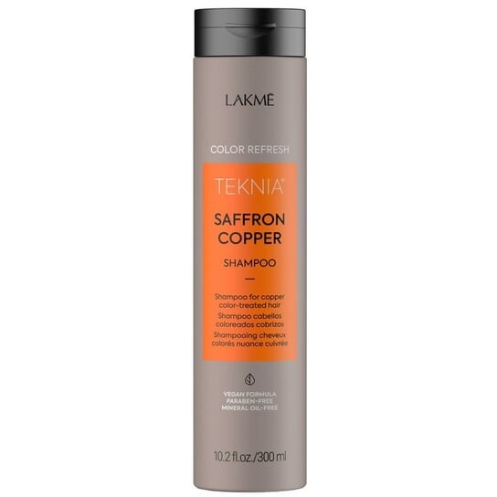 

Шампунь освежающий цвет для медных волос 300мл Teknia Saffron Copper Shampoo Refresh, Lakme