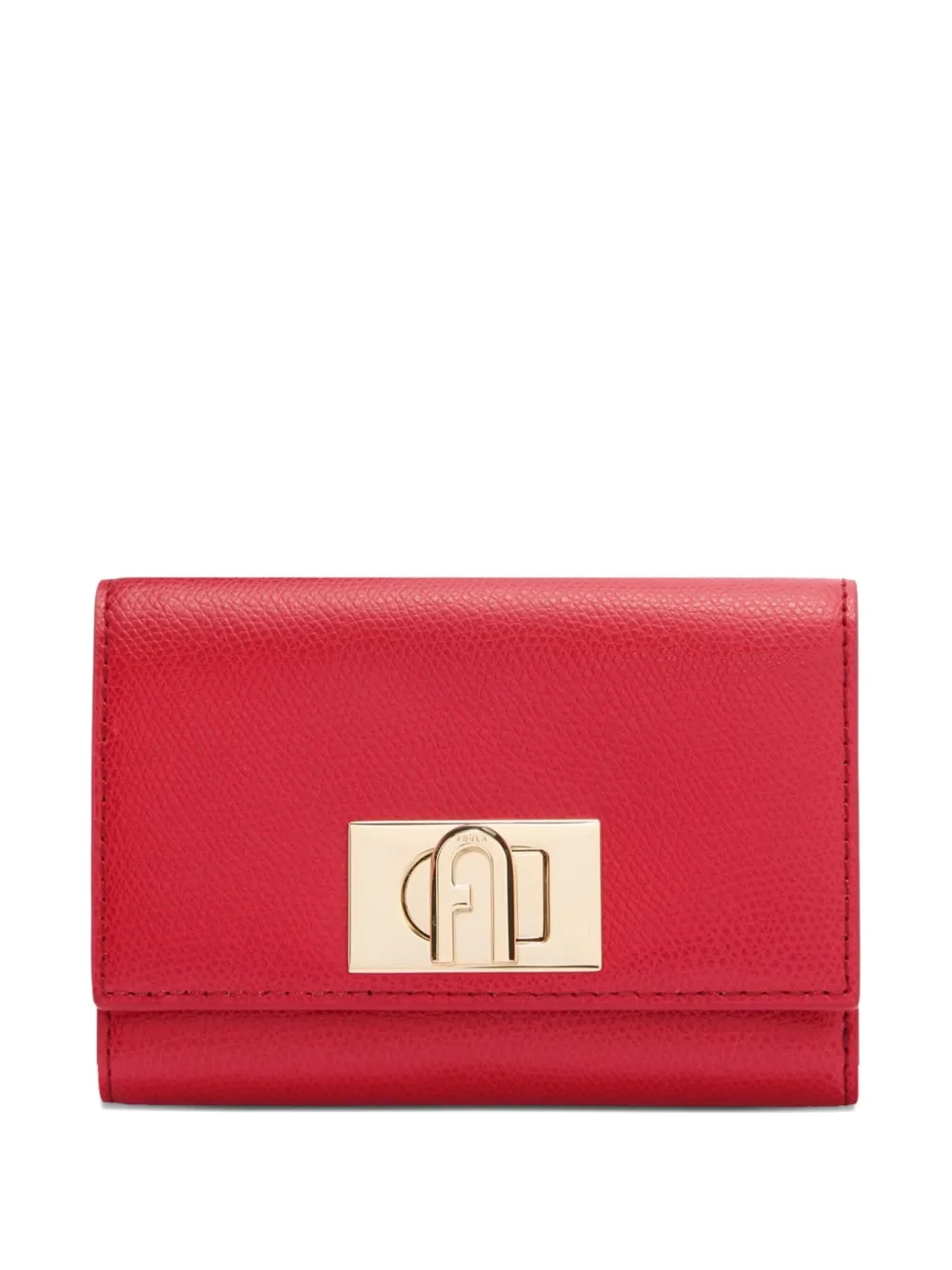 

Тройной кошелек 1927 года Furla, красный