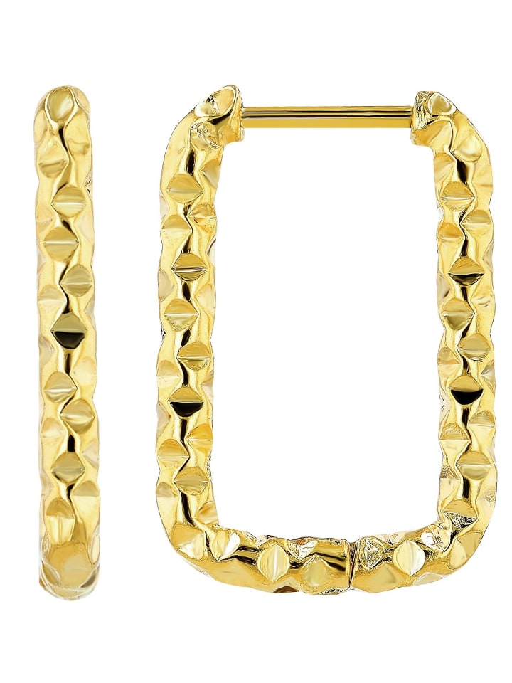 

Adeliás Женские серьги из нержавеющей стали в золотом исполнении