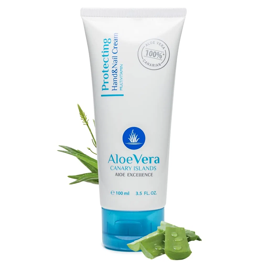 Крем для рук и ногтей Aloe Excellence с витаминами и канарским алоэ вера, 100 мл Aloe Excellence