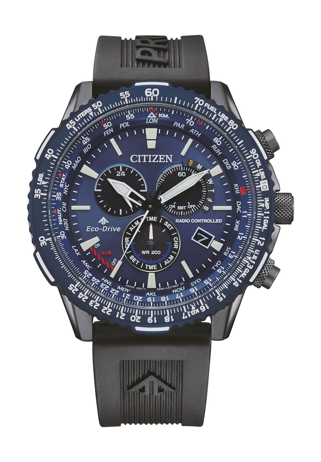 

Мужской радиохронограф CB5006-02L CITIZEN, черный