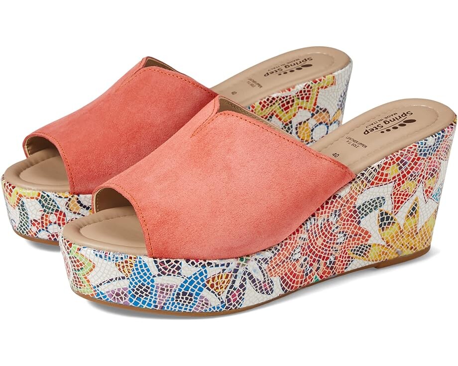 Туфли Spring Step Laylani, цвет Coral Suede