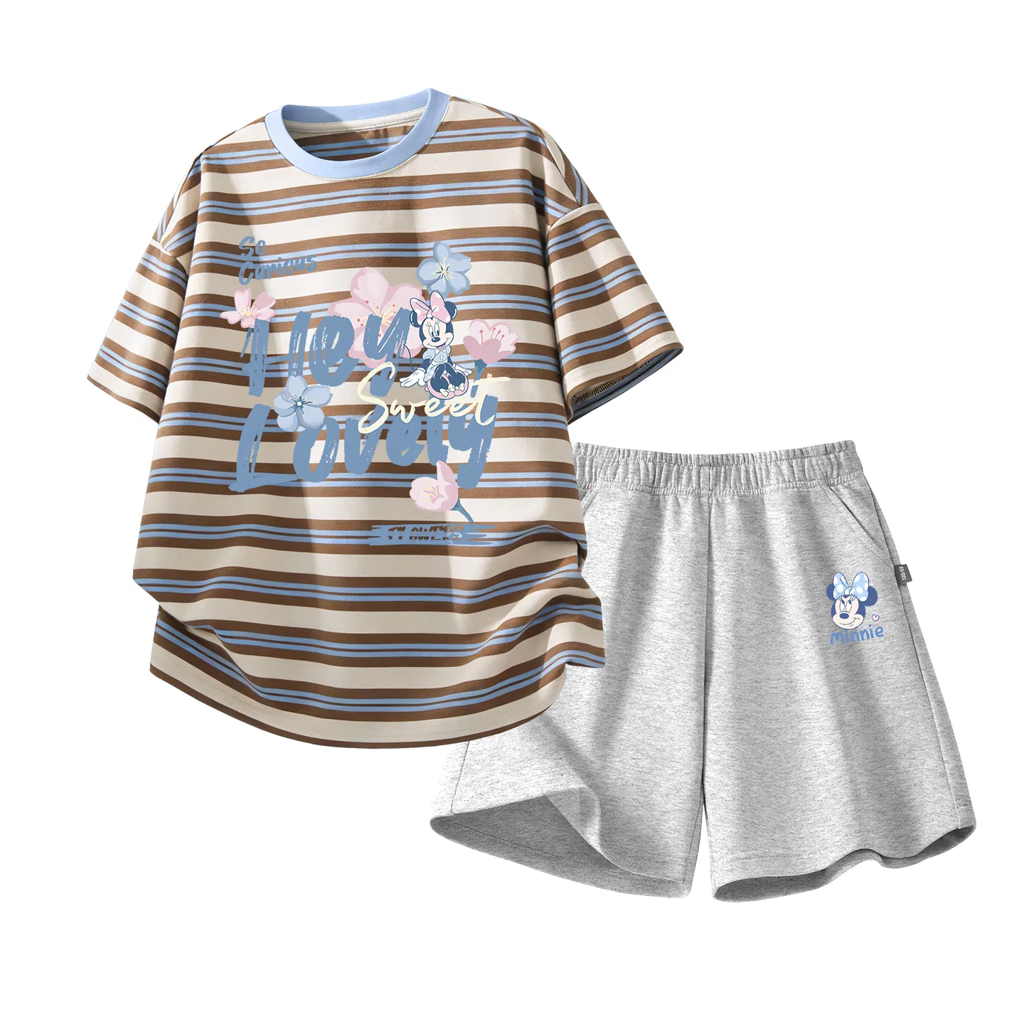 Детский спортивный костюм Disney Casual Sportswear 2 Piece Set, темно-синий — фото 3