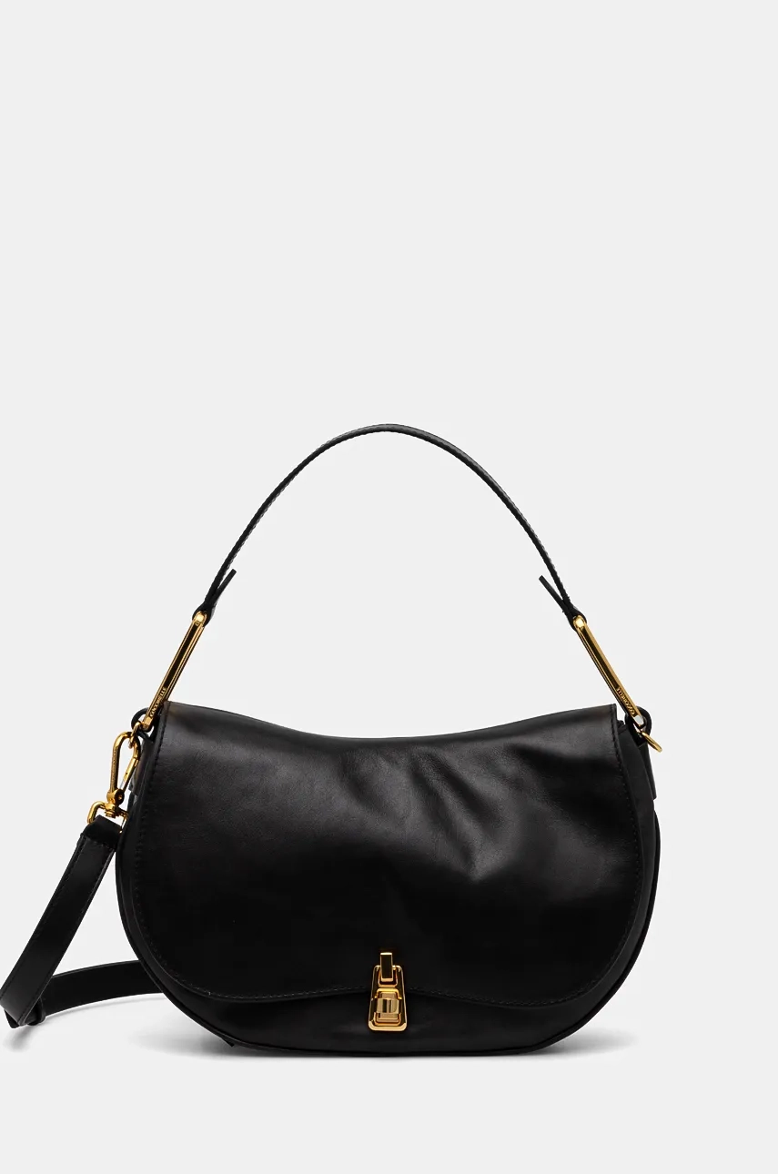 

COCCINELLEMAGIE VINTAGE кожаная сумка, черный