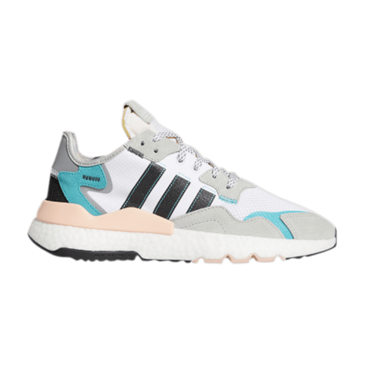 

Кроссовки adidas Nite Jogger 'White Hi-Res Aqua', белый