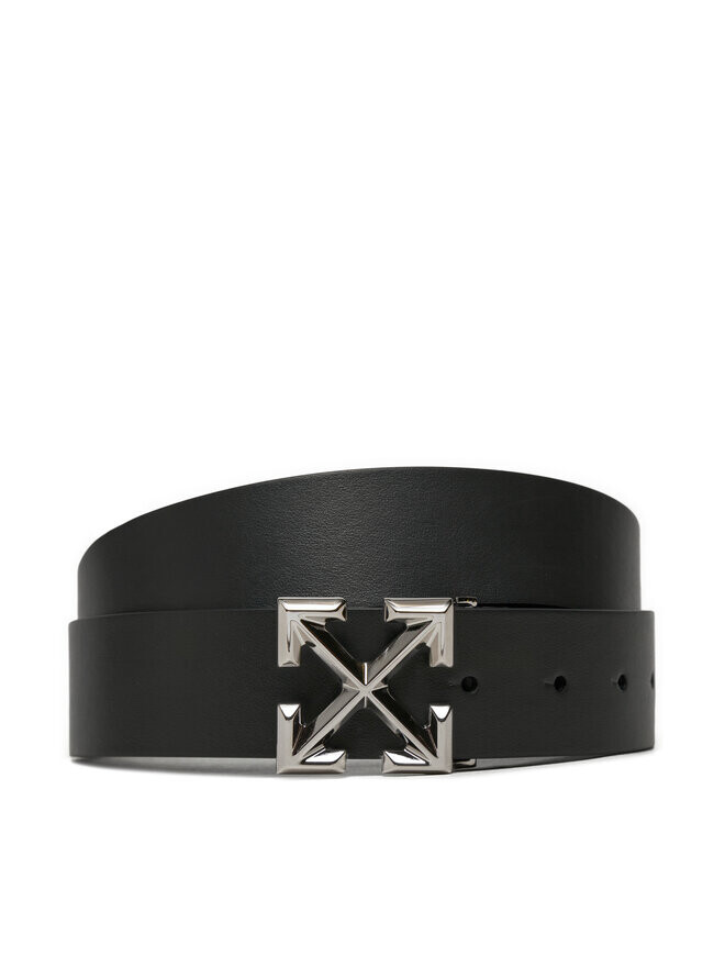 

Мужской ремень Off-White OMRB069S23LEA0010700, черный