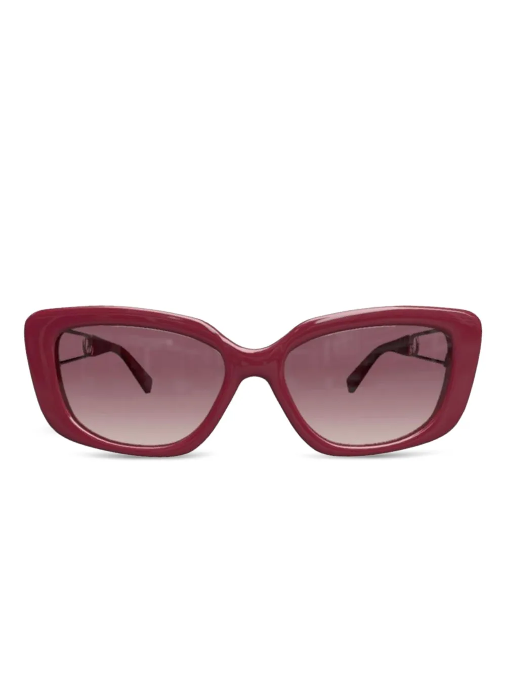 

Солнцезащитные очки с булавками Moschino Eyewear, красный