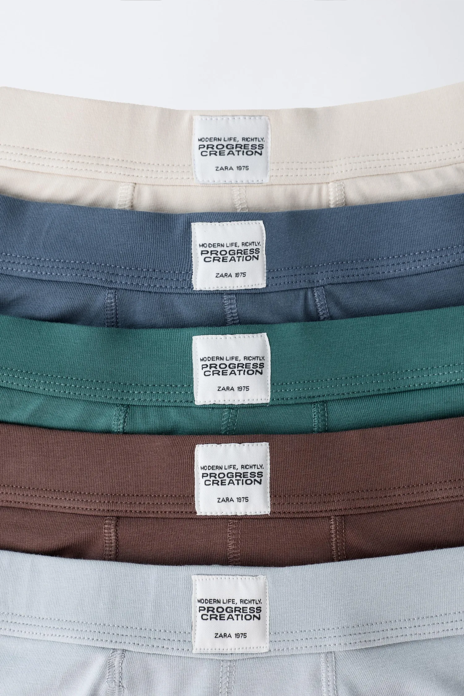 Для детей от 6 до 14 лет / набор из пяти боксеров с этикетками Zara, мультиколор — фото 4