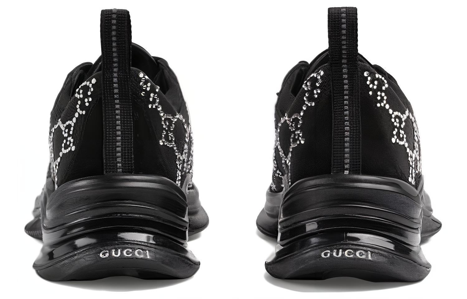 Кроссовки Gucci GG Crystal, черный — фото 4