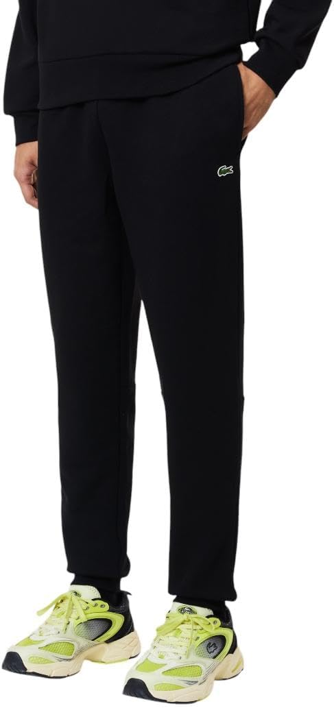 Lacoste мужские базовые зауженные спортивные штаны, Black — фото 2