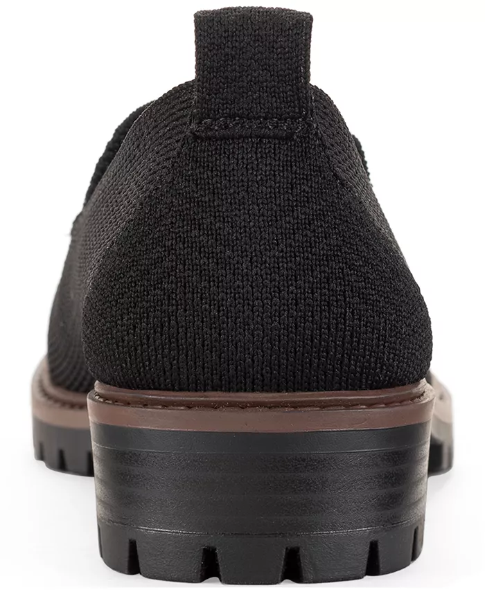 Женские лоферы Wyatt Lug Sole Style & Co, черный — фото 3