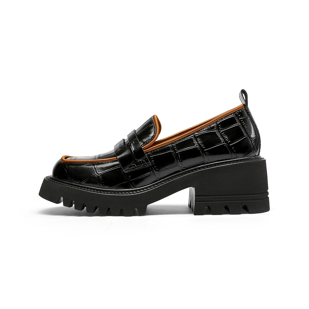 Лоферы женские GOLDLION, Black