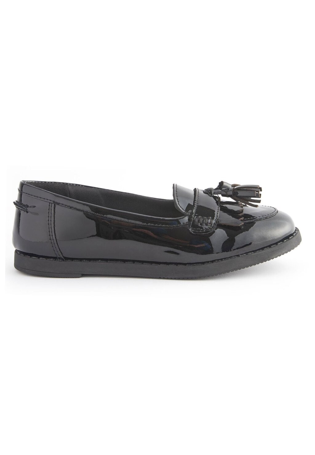 

Туфли без шнурков School Leather Tassel Loafersfit (F) Next, цвет black patent