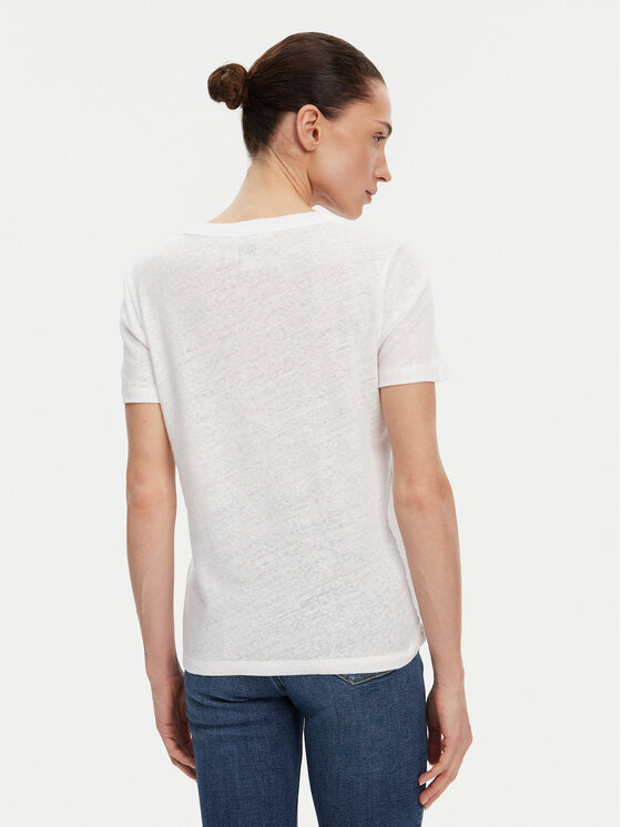 Футболка свободного кроя K20K208248 Calvin Klein, белый — фото 3