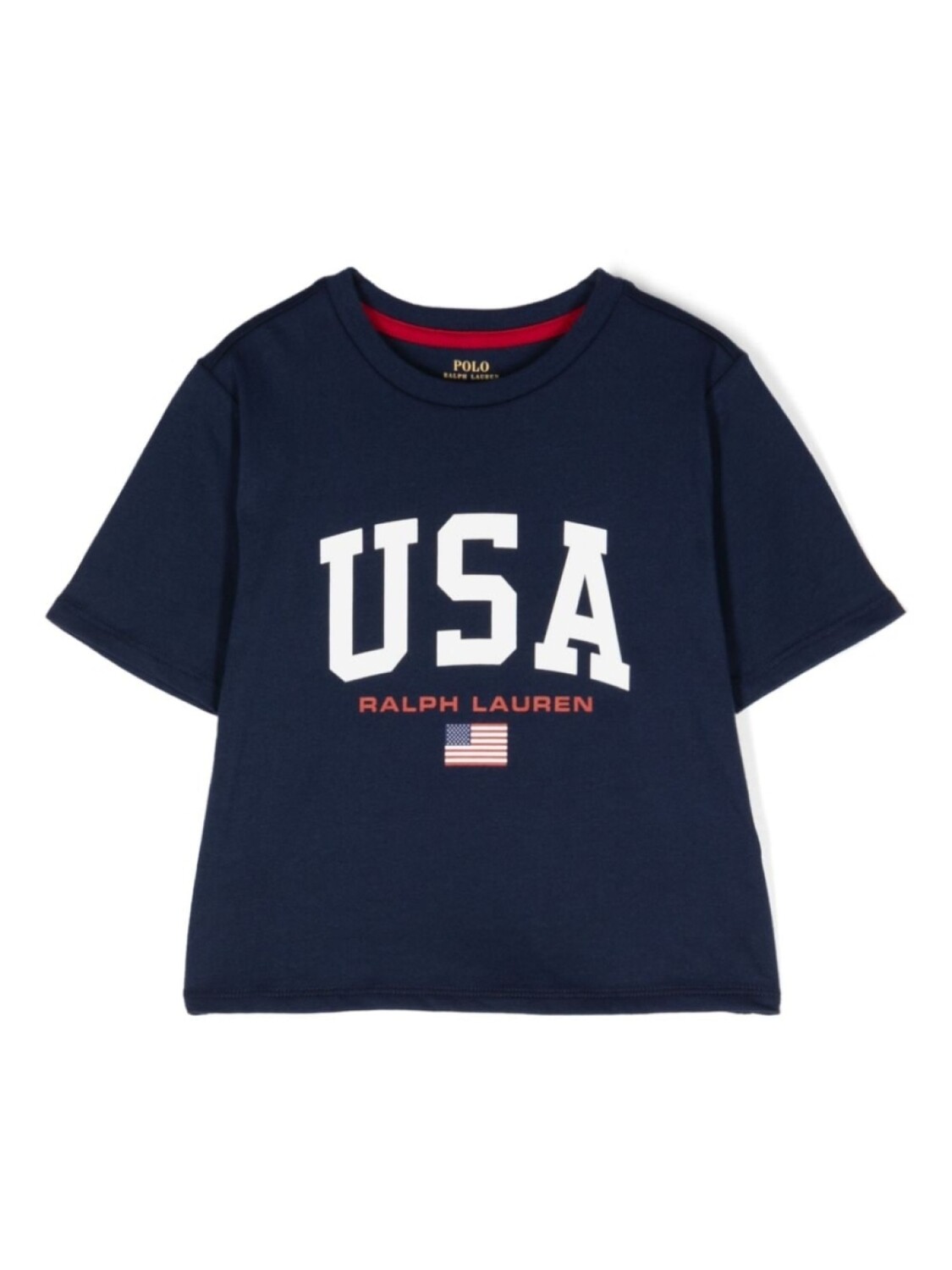 

Ralph Lauren Kids футболка из хлопка с логотипом, синий